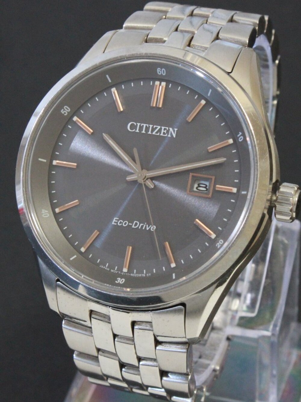 Citizen Contemporary Dress Men's Watch 41mm Grey Dial On Stainless Steel - Picture 16 of 16